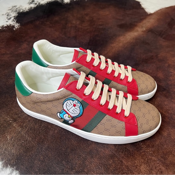 Gucci Shoes - Gucci x Doraemon Sneakers